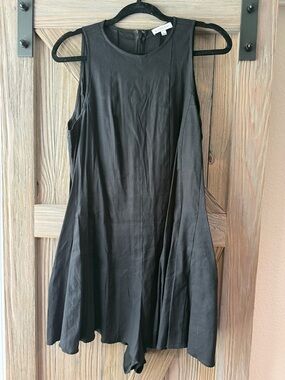 Gianni Bini Black Sleeveless Flared Romper